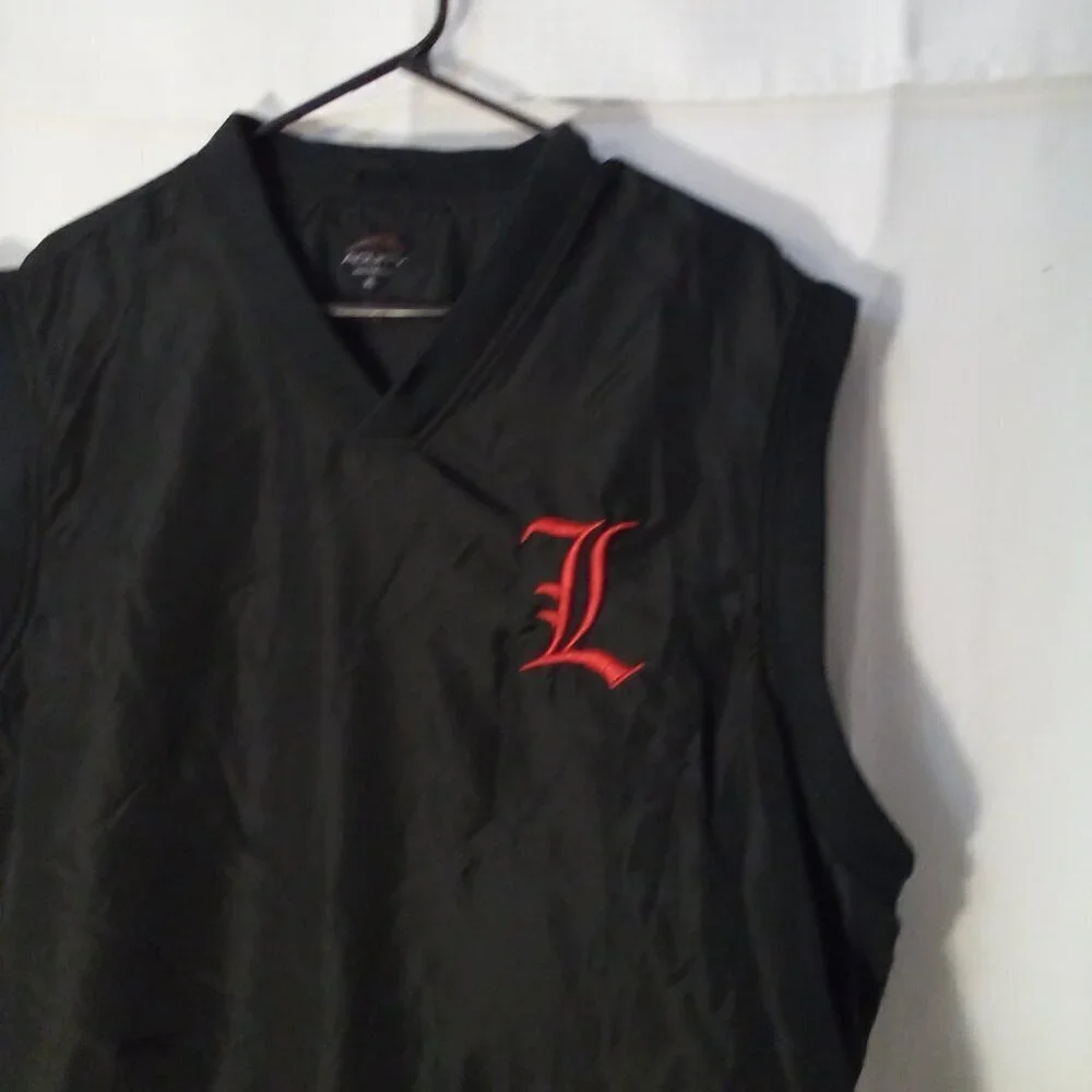 Acuity Pullover Vest Jacket Mens XL Sleeveless Logo Pockets Black